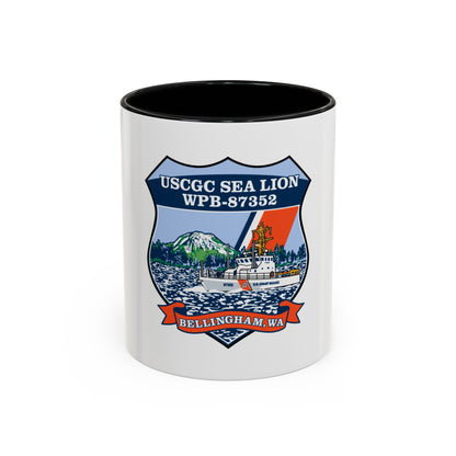 USCGC Sea Lions WPB 87352 (U.S. Coast Guard) Accent Coffee Mug