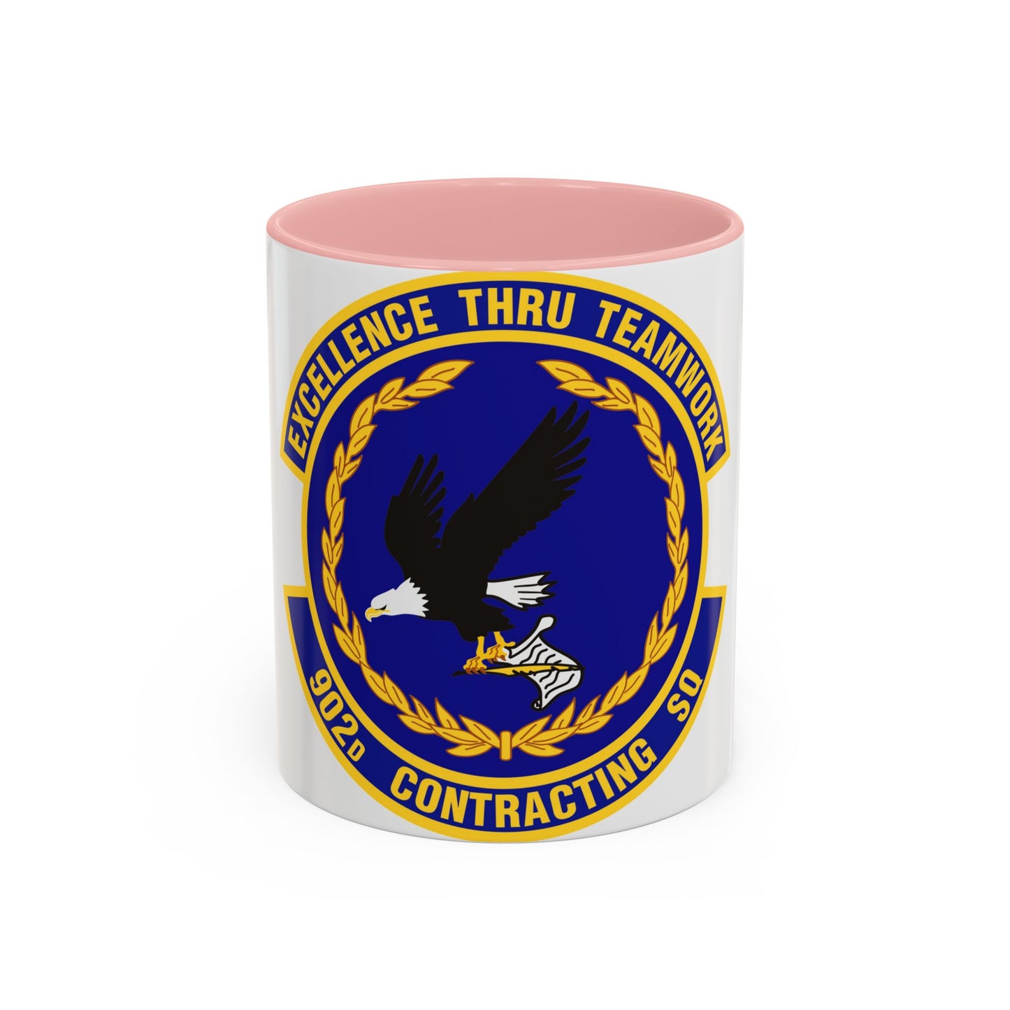 902d Contracting Squadron (U.S. Air Force) Accent Coffee Mug