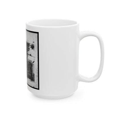 Savage Station, Va. Field Hospital After The Battle Of June 27 (U.S. Civil War) White Coffee Mug