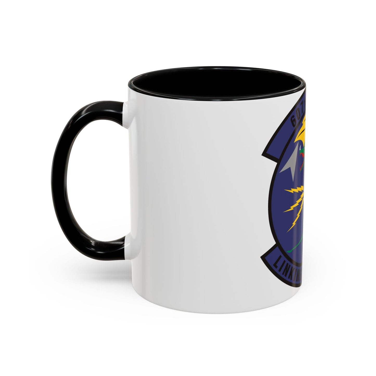 607th Air Communications Squadron (U.S. Air Force) Accent Coffee Mug