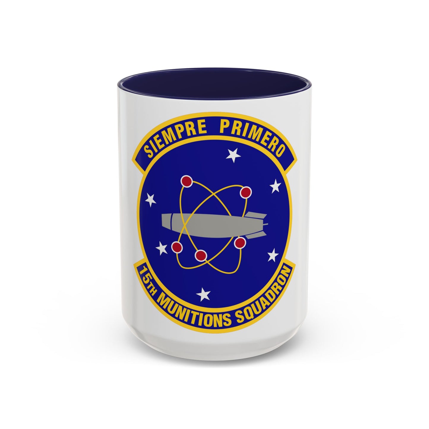 15th Munitions Squadron (U.S. Air Force) Accent Coffee Mug