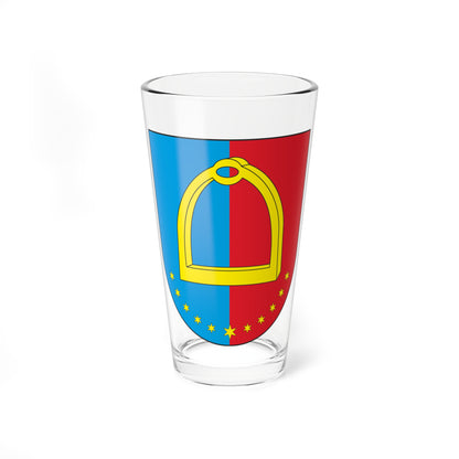 POL gmina Czarnożyły COA (Poland) (Coat of Arms) Pint Glass 16oz