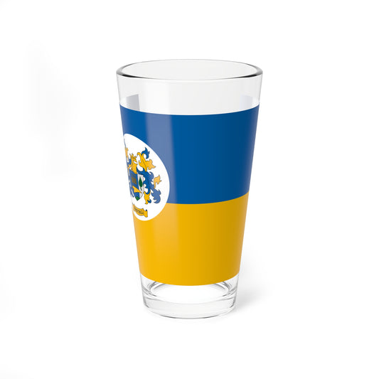 Flag of Nagypall (Hungary) Pint Glass 16oz