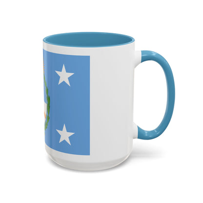 Standard of the President of Argentina Afloat - Accent Coffee Mug