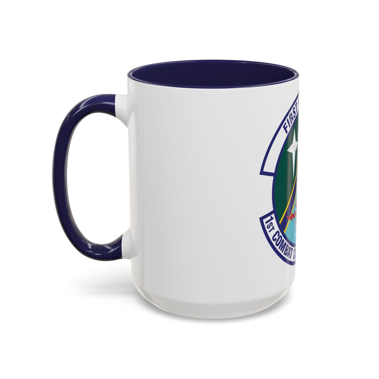 1st Combat Communications Squadron (U.S. Air Force) Accent Coffee Mug
