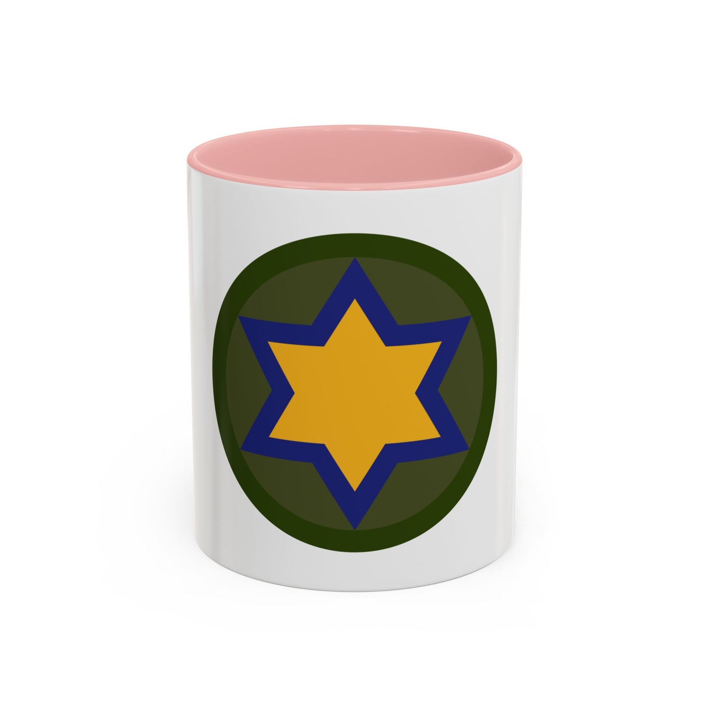 US 66th Cavalry Division (U.S. Army) Accent Coffee Mug