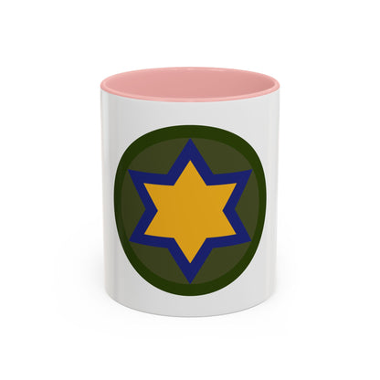 US 66th Cavalry Division (U.S. Army) Accent Coffee Mug