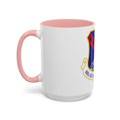 603 Air Operations Center USAFE (U.S. Air Force) Accent Coffee Mug