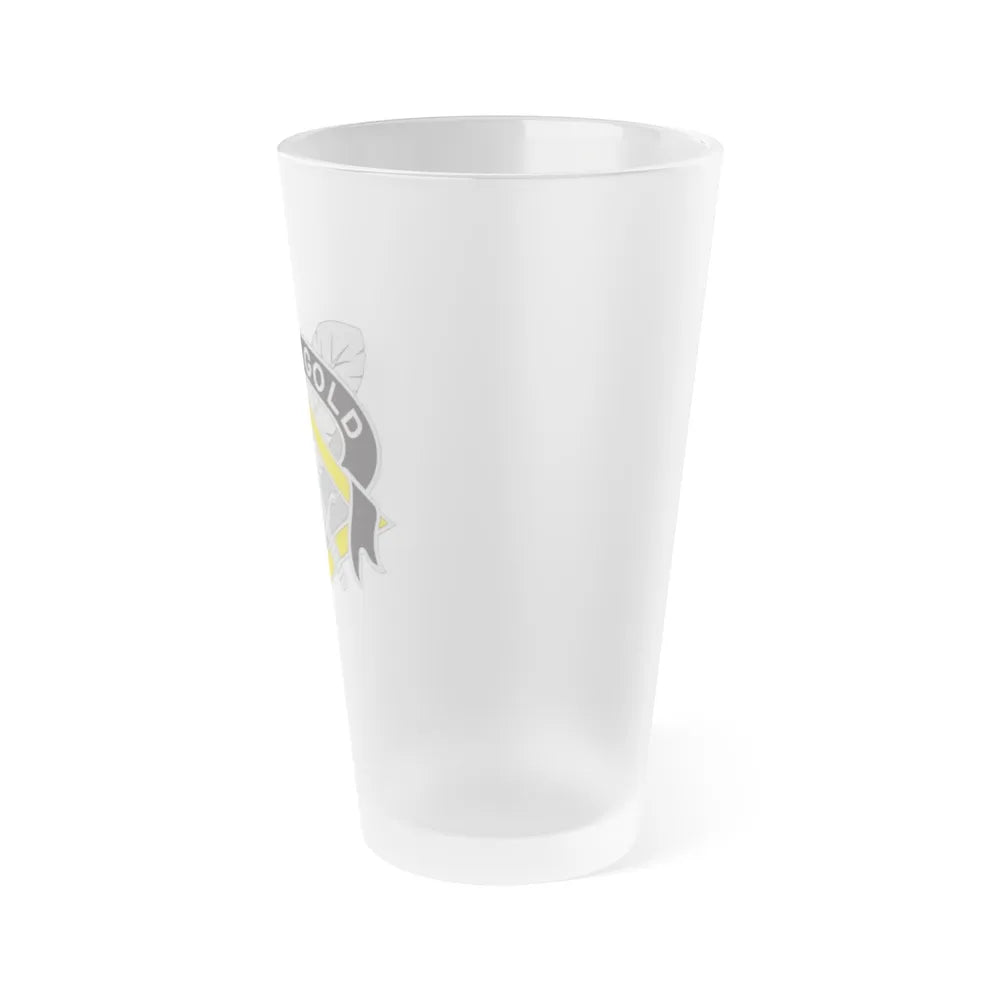 336 Finance Center 2 (U.S. Army) Frosted Pint Glass 16oz-Go Mug Yourself