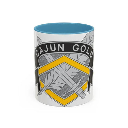 336 Finance Center 2 (U.S. Army) Accent Coffee Mug 11oz Light Blue - Go Mug Yourself
