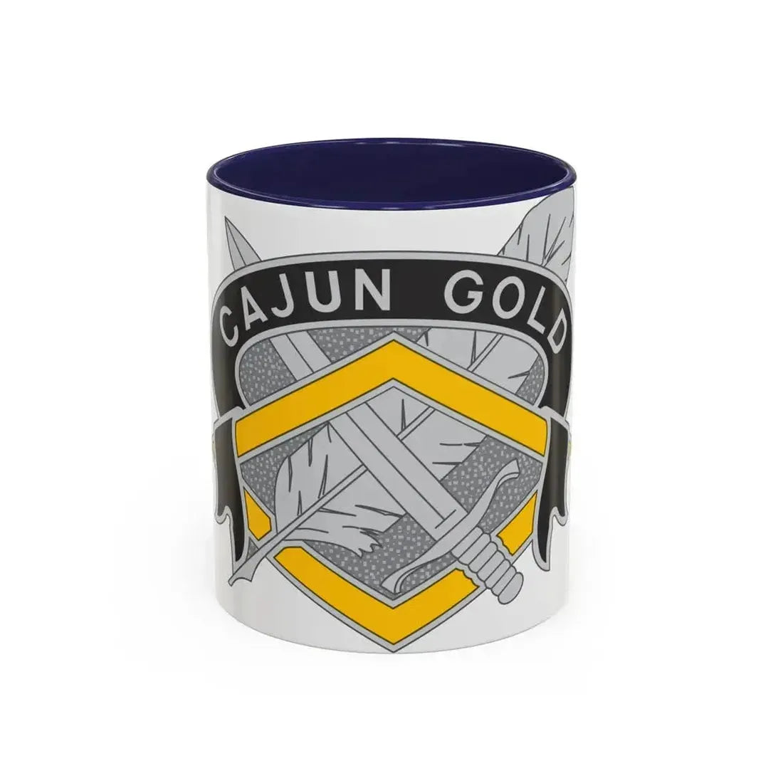 336 Finance Center 2 (U.S. Army) Accent Coffee Mug 11oz Navy - Go Mug Yourself