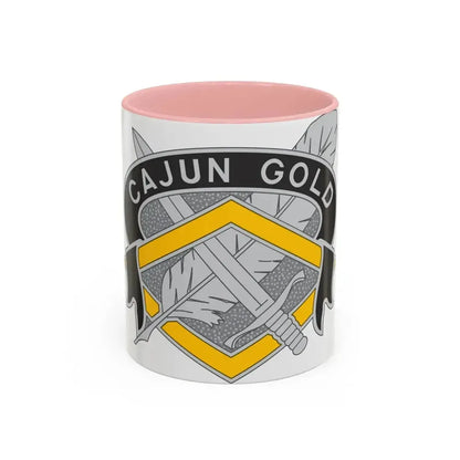 336 Finance Center 2 (U.S. Army) Accent Coffee Mug 11oz Pink - Go Mug Yourself