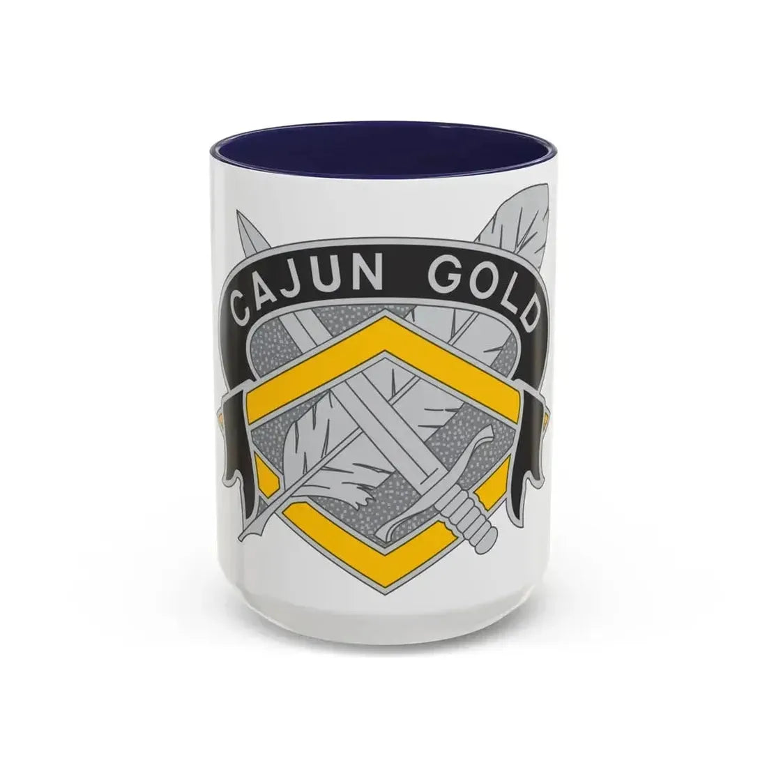 336 Finance Center 2 (U.S. Army) Accent Coffee Mug 15oz Navy - Go Mug Yourself