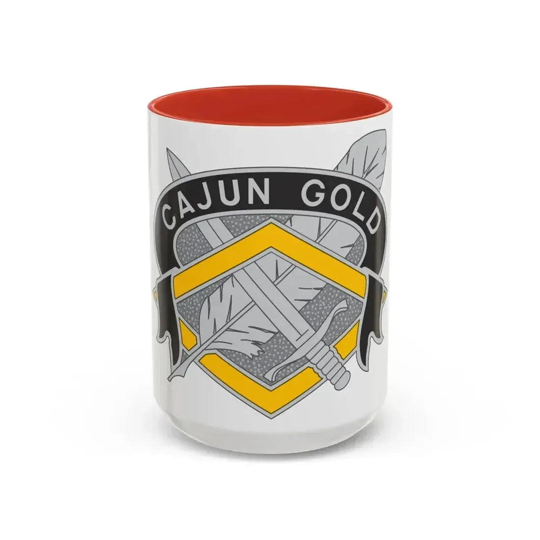 336 Finance Center 2 (U.S. Army) Accent Coffee Mug 15oz Red - Go Mug Yourself