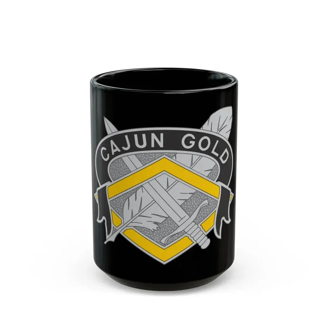 336 Finance Center 2 (U.S. Army) Black Coffee Mug 15oz - Go Mug Yourself