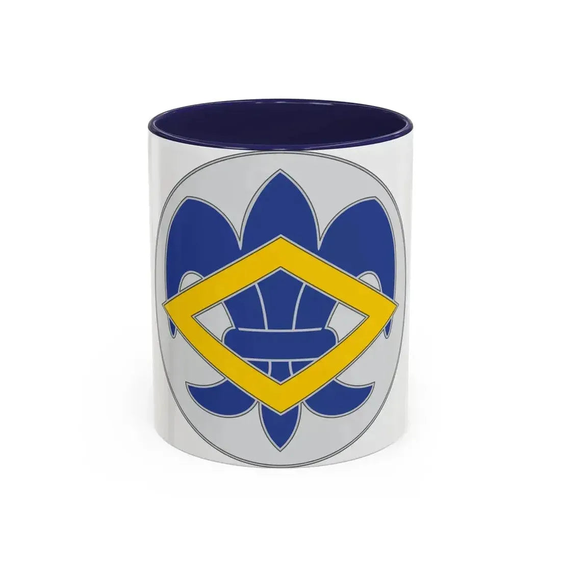 336 Finance Center 3 (U.S. Army) Accent Coffee Mug 11oz Navy - Go Mug Yourself