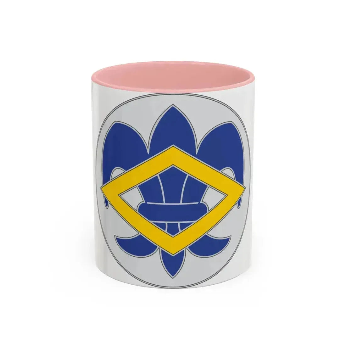 336 Finance Center 3 (U.S. Army) Accent Coffee Mug 11oz Pink - Go Mug Yourself