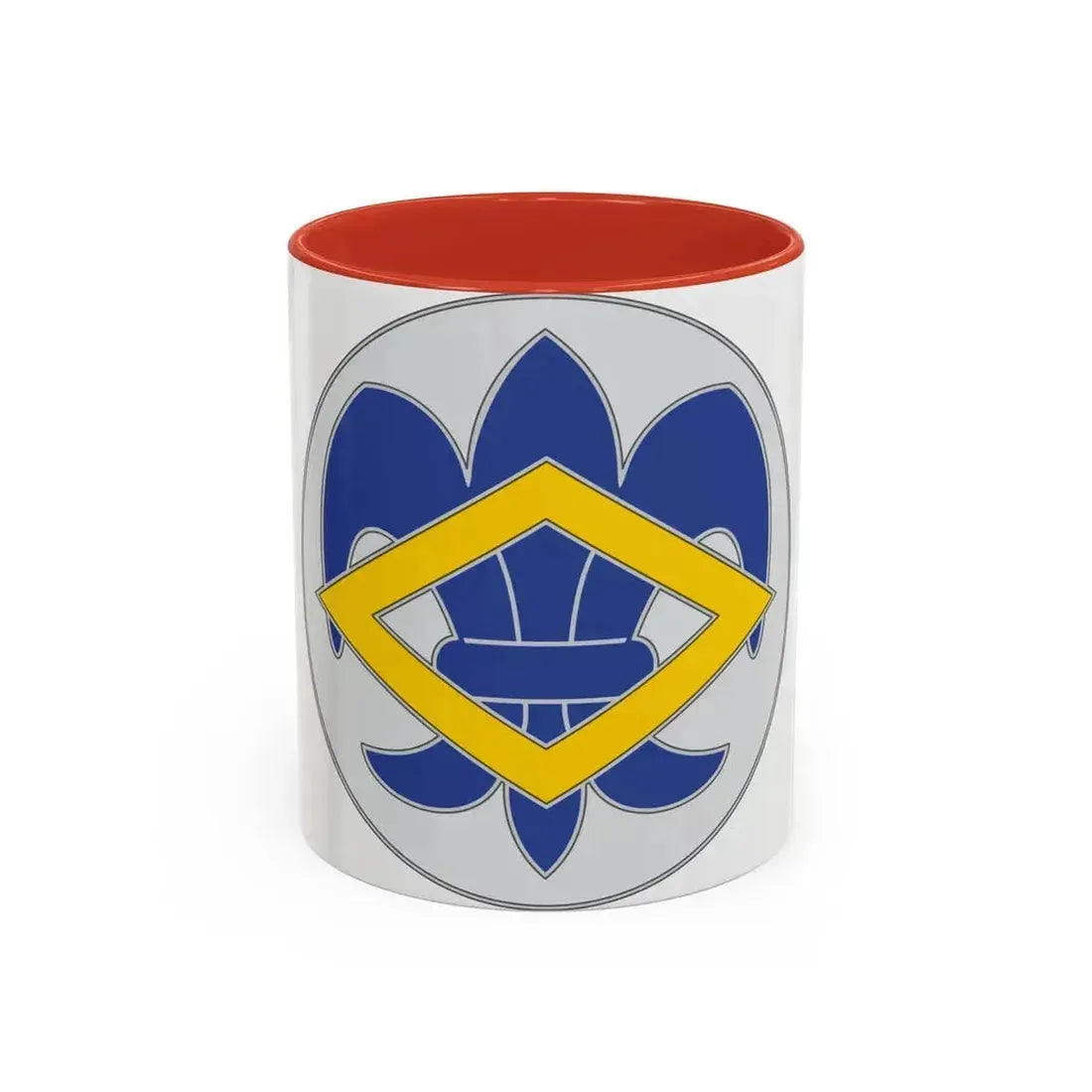 336 Finance Center 3 (U.S. Army) Accent Coffee Mug 11oz Red - Go Mug Yourself