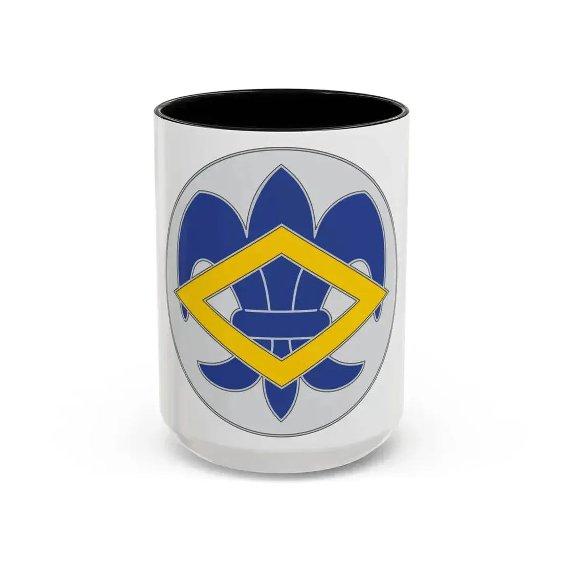336 Finance Center 3 (U.S. Army) Accent Coffee Mug 15oz Black - Go Mug Yourself