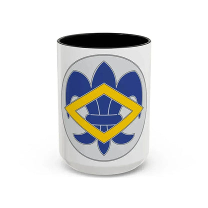 336 Finance Center 3 (U.S. Army) Accent Coffee Mug 15oz Black - Go Mug Yourself