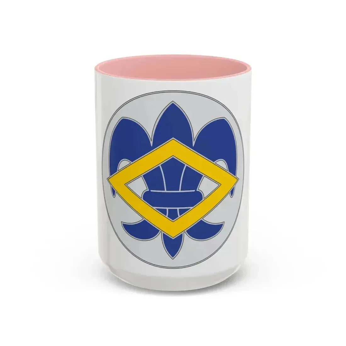 336 Finance Center 3 (U.S. Army) Accent Coffee Mug 15oz Pink - Go Mug Yourself