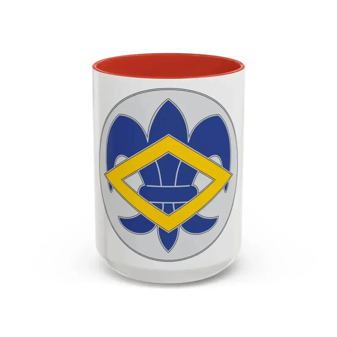 336 Finance Center 3 (U.S. Army) Accent Coffee Mug 15oz Red - Go Mug Yourself