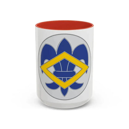 336 Finance Center 3 (U.S. Army) Accent Coffee Mug 15oz Red - Go Mug Yourself