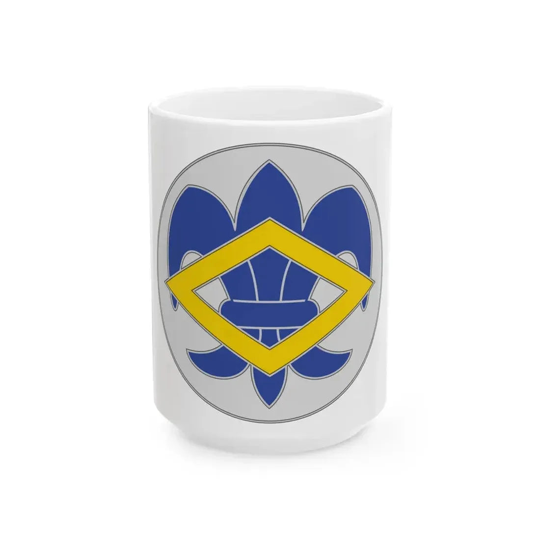 336 Finance Center 3 (U.S. Army) White Coffee Mug 15oz - Go Mug Yourself