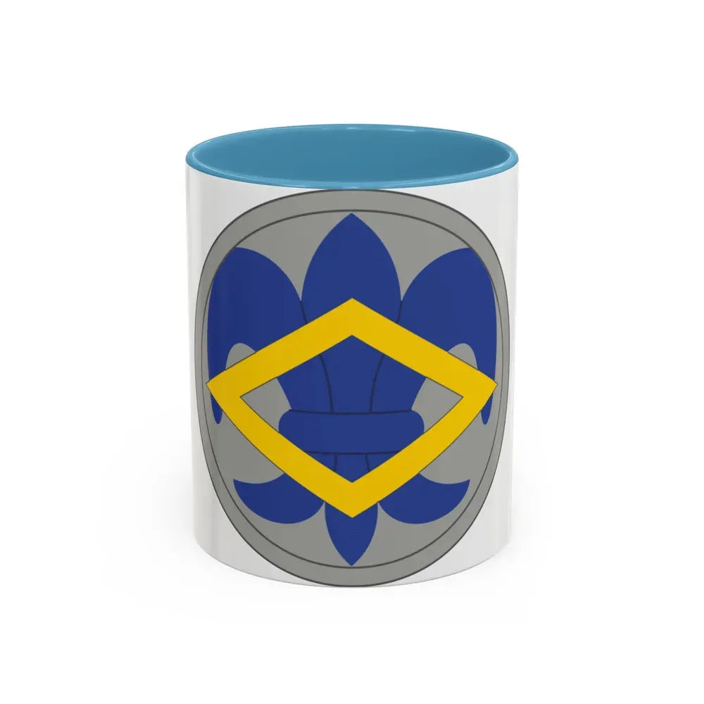 336 Finance Center (U.S. Army) Accent Coffee Mug 11oz Light Blue - Go Mug Yourself