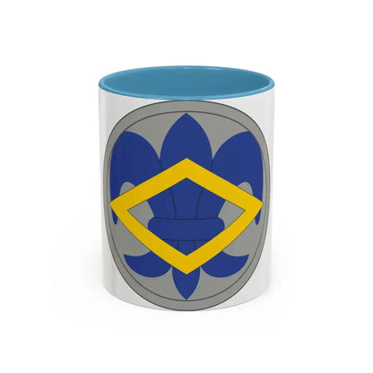 336 Finance Center (U.S. Army) Accent Coffee Mug 11oz Light Blue - Go Mug Yourself