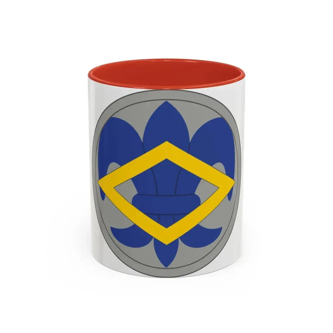 336 Finance Center (U.S. Army) Accent Coffee Mug 11oz Red - Go Mug Yourself