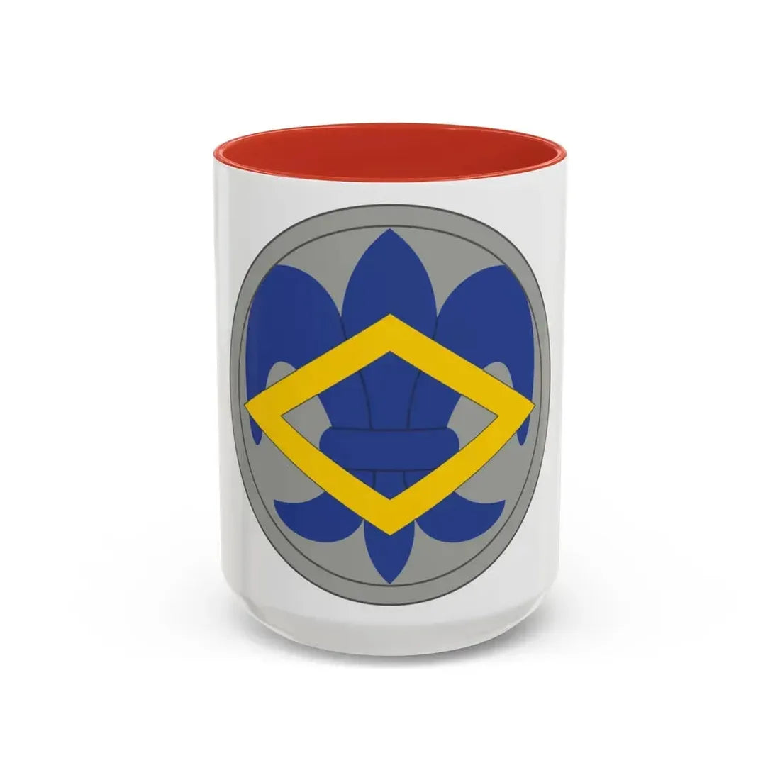 336 Finance Center (U.S. Army) Accent Coffee Mug 15oz Red - Go Mug Yourself