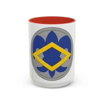 336 Finance Center (U.S. Army) Accent Coffee Mug 15oz Red - Go Mug Yourself