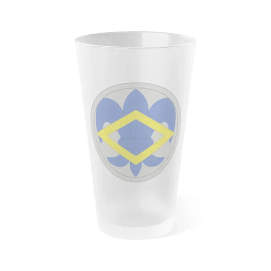 336 Finance Center (U.S. Army) Frosted Pint Glass 16oz Default Title - Go Mug Yourself