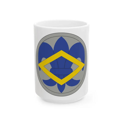 336 Finance Center (U.S. Army) White Coffee Mug 15oz - Go Mug Yourself