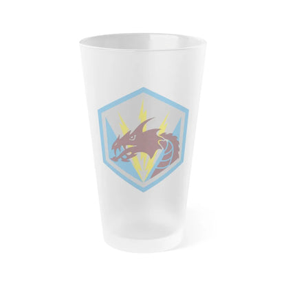 336 Military Intelligence Brigade (U.S. Army) Frosted Pint Glass 16oz-Go Mug Yourself