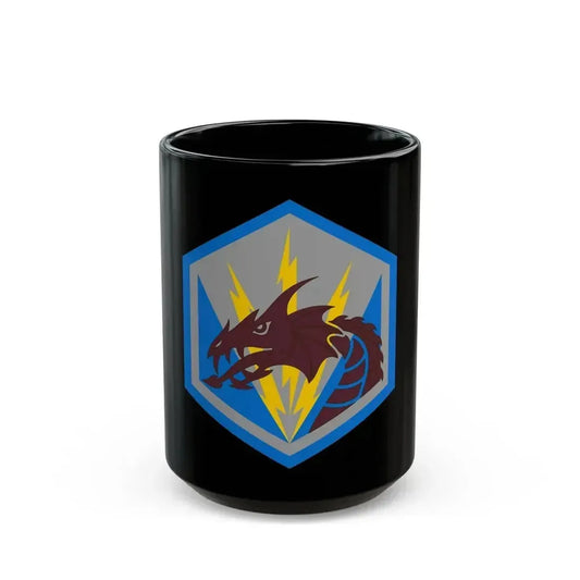 336 Military Intelligence Brigade (U.S. Army) Black Coffee Mug 15oz - Go Mug Yourself