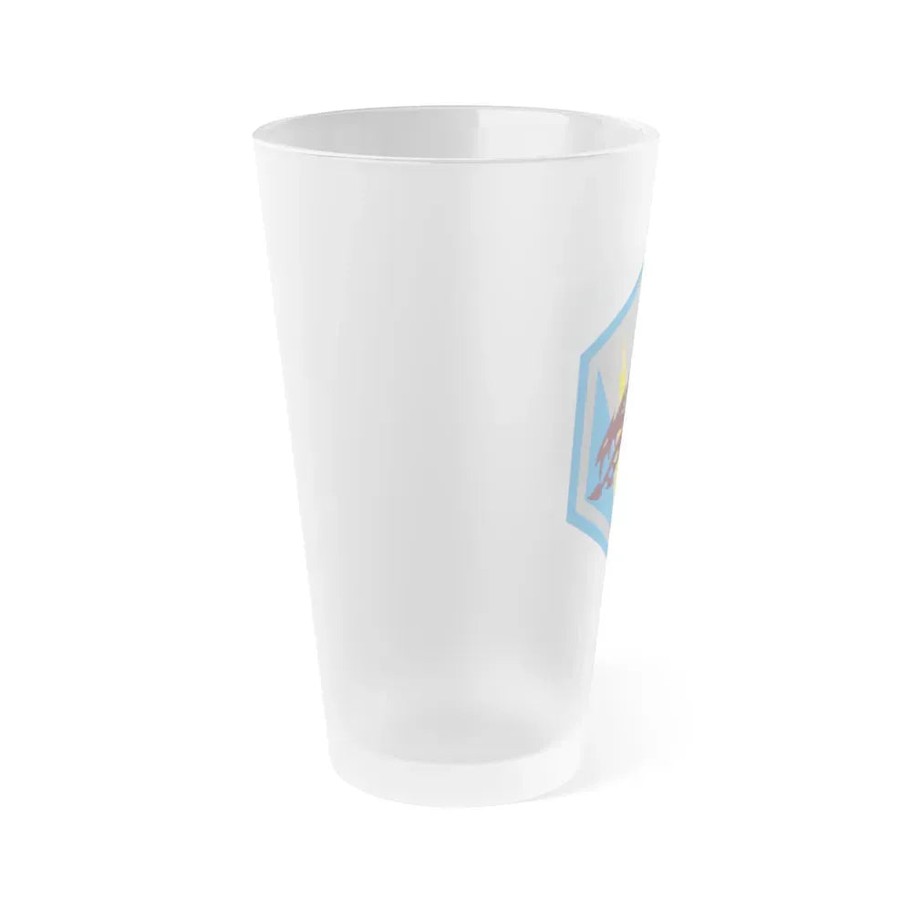 336 Military Intelligence Brigade (U.S. Army) Frosted Pint Glass 16oz - Go Mug Yourself