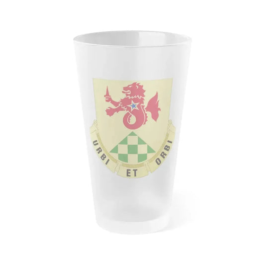 336 Military Police Battalion (U.S. Army) Frosted Pint Glass 16oz Default Title - Go Mug Yourself