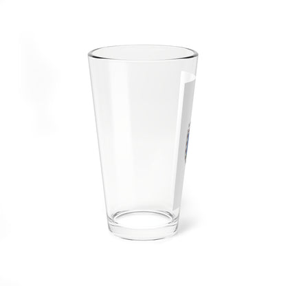 Flag of Bodehaza vertical (Hungary) Pint Glass 16oz