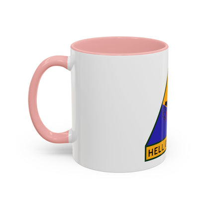 2nd Armored Division (U.S. Army) Accent Coffee Mug
