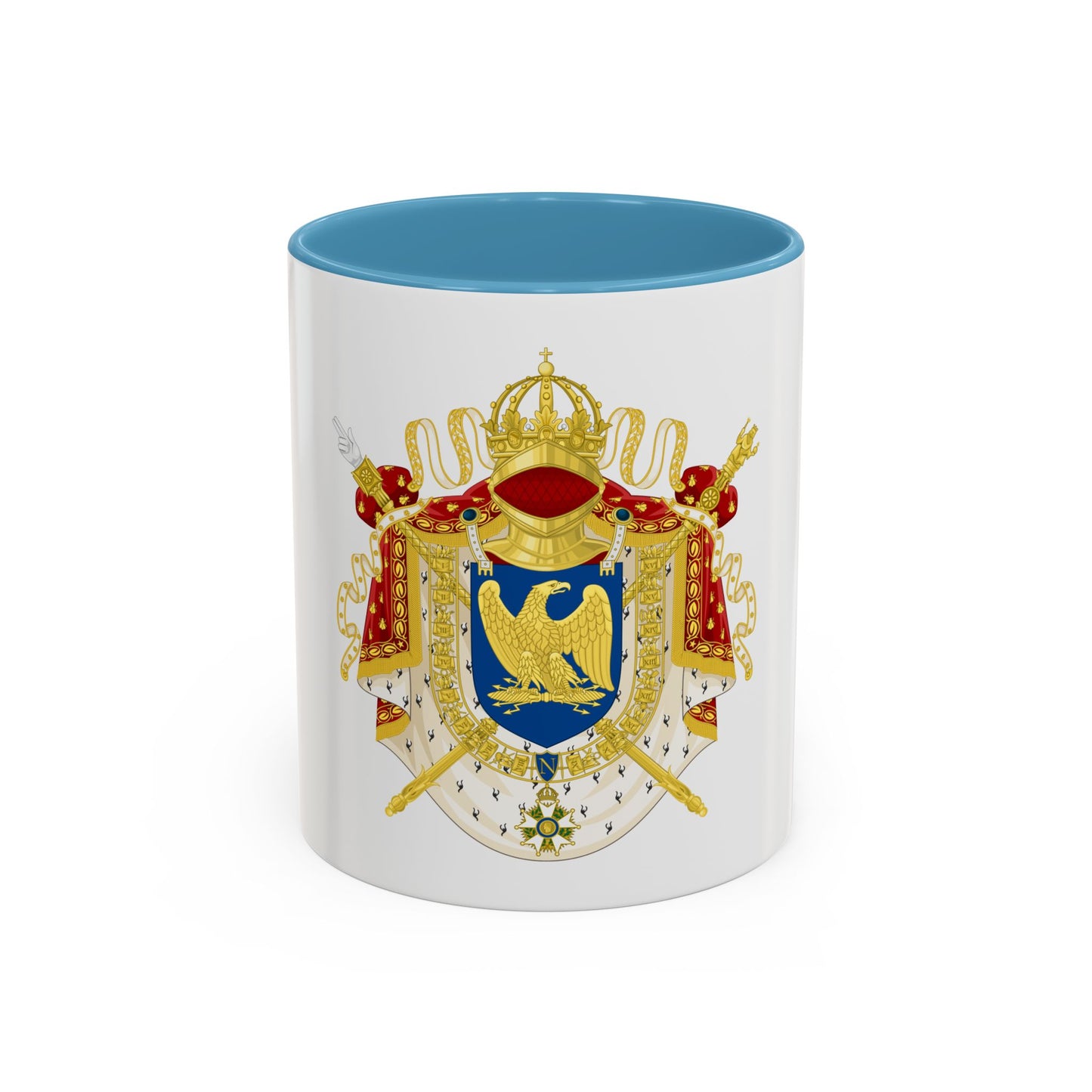Imperial Coat of Arms of France (1804-1815) - Accent Coffee Mug