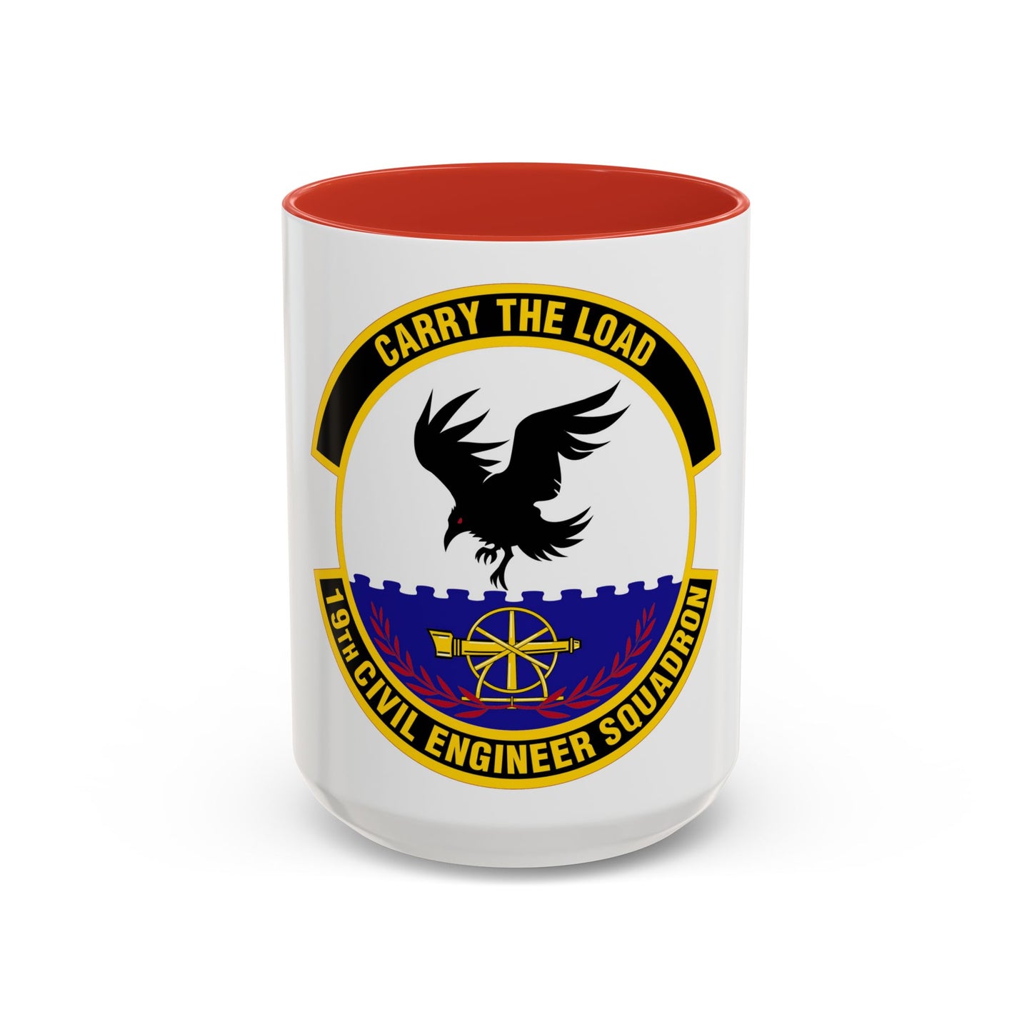 19 Civil Engineer Squadron AMC (U.S. Air Force) Accent Coffee Mug