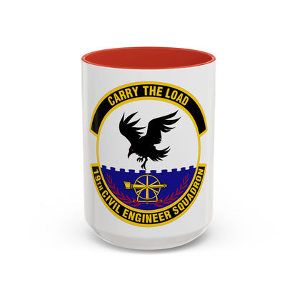19 Civil Engineer Squadron AMC (U.S. Air Force) Accent Coffee Mug