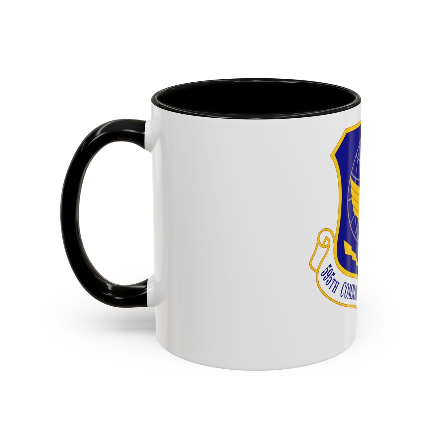 595 Command and Control Group AFSPC (U.S. Air Force) Accent Coffee Mug