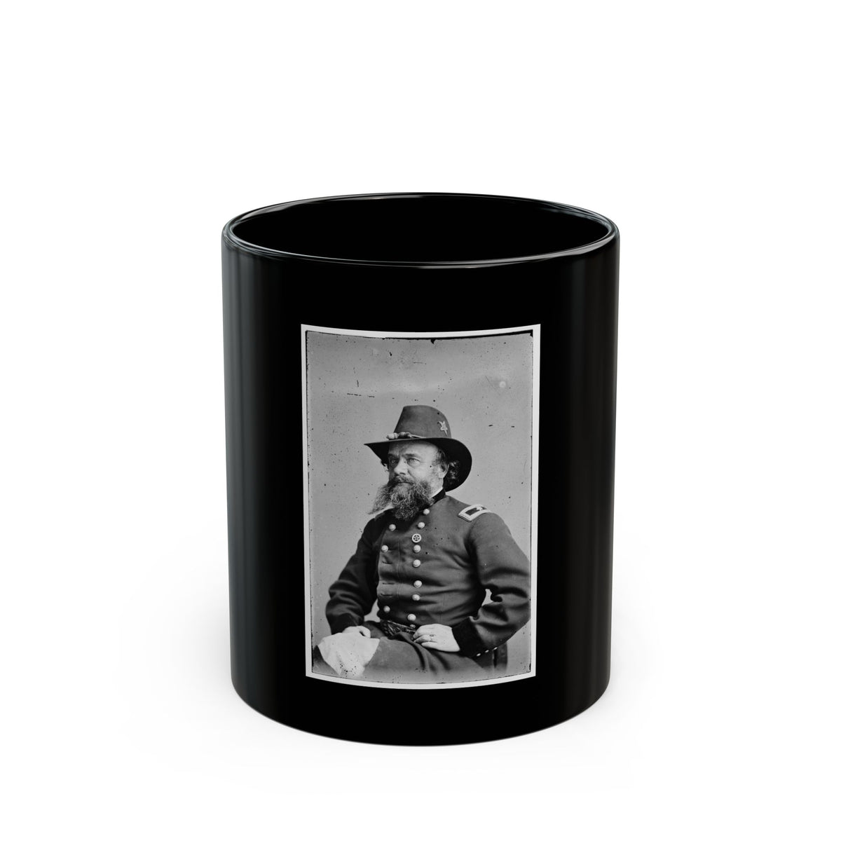 Alpheus S. Williams 002(2) (U.S. Civil War) Black Coffee Mug