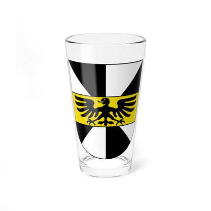 Hittnau-blazon (Switzerland) (Coat of Arms) Pint Glass 16oz