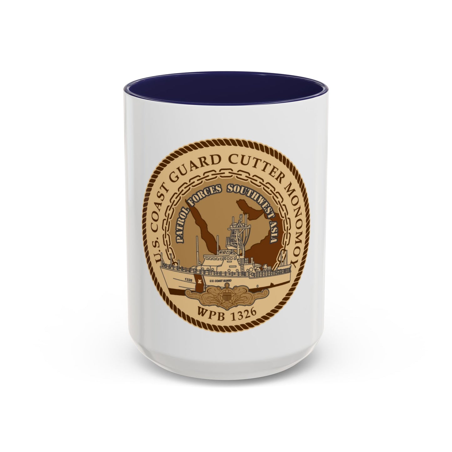 USCGC Monomoy WPB 1326 (U.S. Coast Guard) Accent Coffee Mug