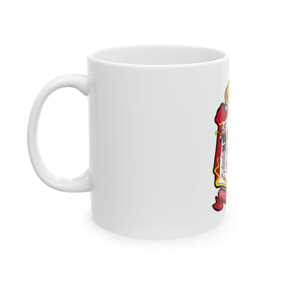 Coat of arms of Monaco - White Coffee Mug