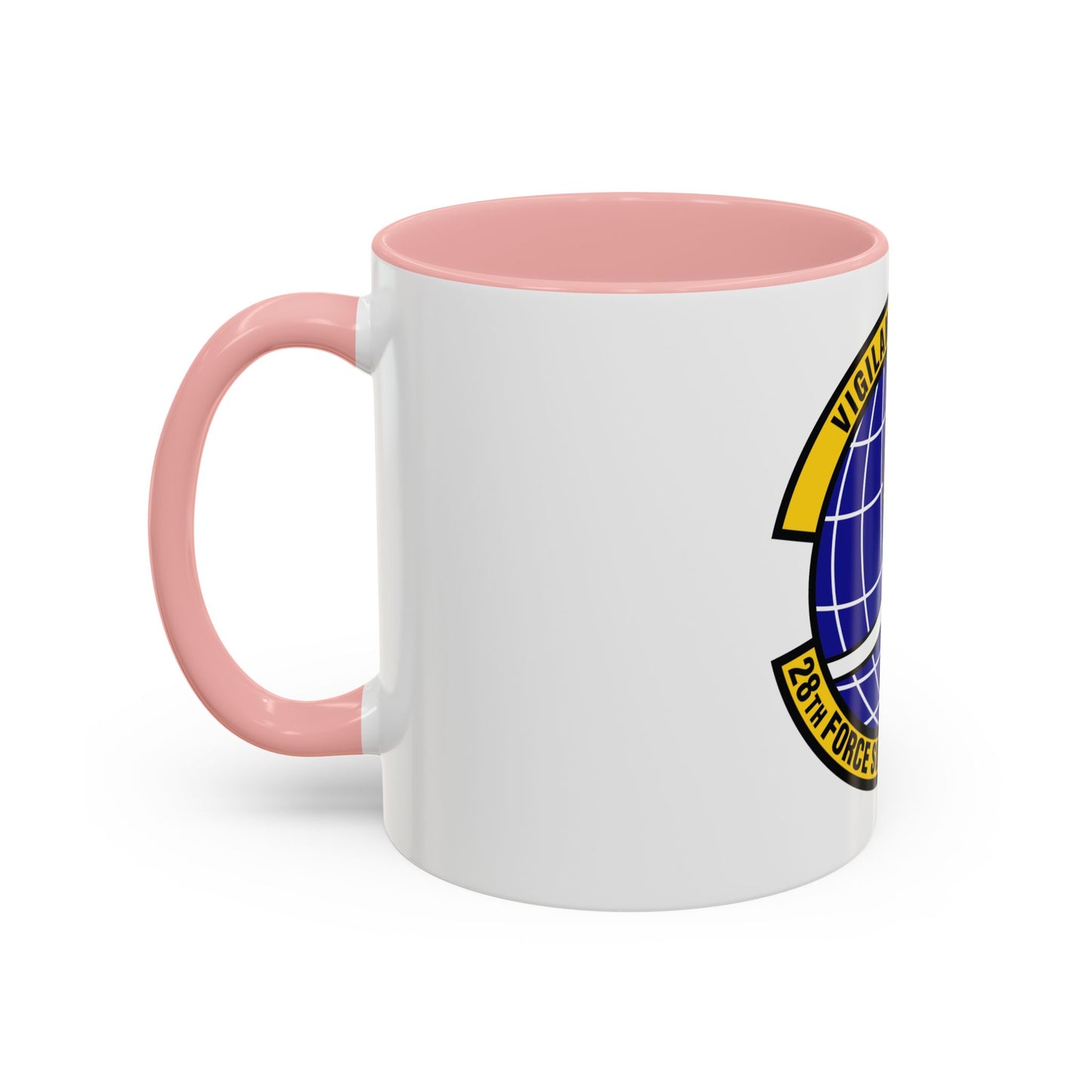 28th Force Support Squadron (U.S. Air Force) Accent Coffee Mug
